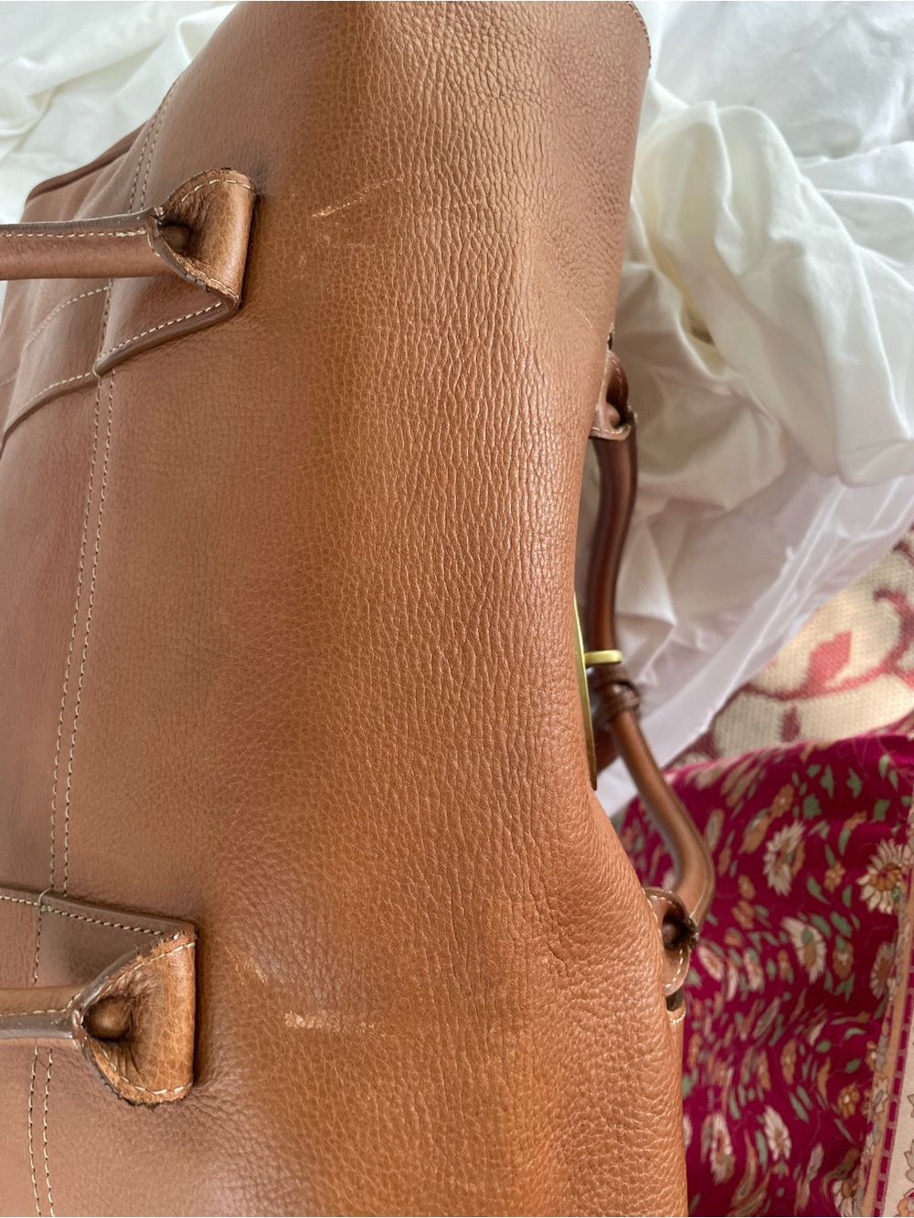 MULBERRY OAK NATURAL LEATHER BAYSWATER - Picture 3 of 16